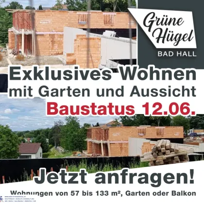 JETZT BAUFORTSCHRITT verfolgen! Grüne Hügel - Exklusives Wohnen mit Garten und Aussicht in Bad Hall  - Gutschein Einbauküche INKLUSIVE!! - Bild 2