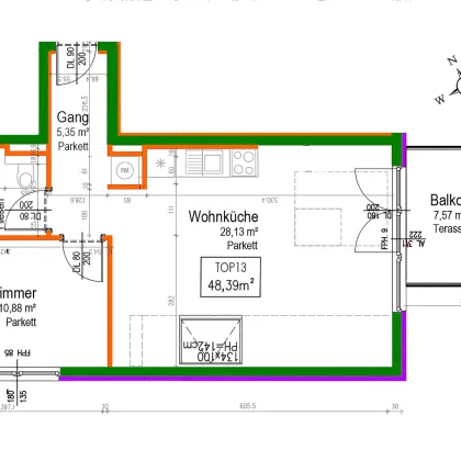 NEU! EXKLUSIV ++16 MODERNE NEUBAUWOHNUNGEN ++ BEZUGSFERTIG ++ IN TOP-LAGE ++ NÄHE U2 ASPERNSTRASSE ++ 10 TIEFGARAGENPLÄTZEN ++ 1220 WIEN - Bild 2