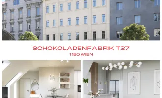 DIE SCHOKOLADENFABRIK - 3 Zimmer DG Wohnung mit südseitiger Loggia/Balkon