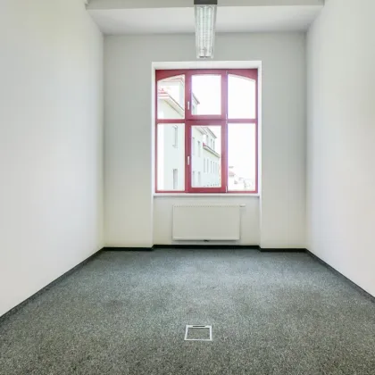 Modernes Büro - 4 Zimmer - effizient geschnitten - historische Backsteinfabrik mit Parkblick - Bild 3