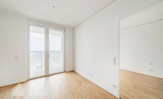 Erstbezug! 3-Zimmer Wohnung mit Loggia und Traumausblick, Nähe Neue Donau