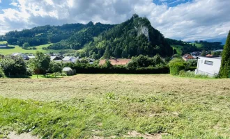 Eppenstein: Sonniges Baugrundstück in ruhiger Lage mit schöner Aussicht!