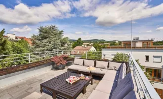 Wunderschöne Maisonette-Wohnung mit einer Panorama-Dachterrasse nahe Wienerwald!