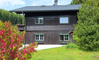 Kraftquelle Natur! Haus am Waldesrand in absoluter Ruhelage - Nähe Altmünster