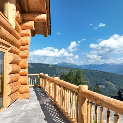 Einzigartiges Alm-Chalet aus Rundholz-Blockbau am Stubeck / Zweitwohnsitz in der Natur - Bild 2