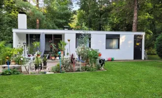 Bungalow von Stararchitekt Glück im Schlosspark Seebenstein