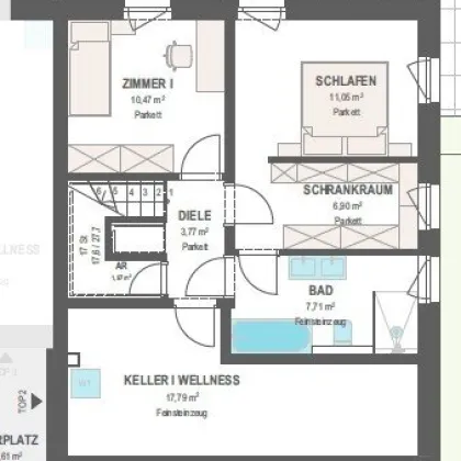 Stadtrand Linz - Neubau-Traum in 4040 Großamberg beim Pöstlingberg: Erstbezug! - Bild 3