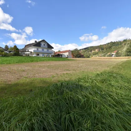 Ihr Traum vom Eigenheim: Baugrundstück in Bad Gams mit sonniger Südausrichtung und allen Anschlüssen an der Grundstücksgrenze in ruhiger Wohnlage wartet auf Sie! - Bild 2