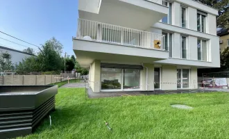 Moderne Erstbezug-Wohnung mit Garten & Terrassen in zentraler Lage