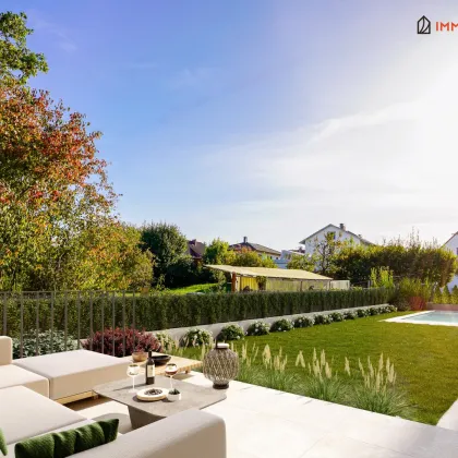 >> Wohnen mit Stil in Leonding << Einzugsbereit Herbst 2024! Wohntraum mit Pool, Garten, Loggia, Terrasse und Büroräumlichkeiten (TOP 1) - Bild 2