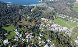 Tolle Gelegenheit: Sonniges Baugrundstück in Hanglage am Südufer vom Wörthersee