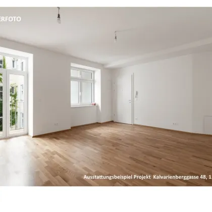 SOMMERAKTION - neue PREISE | revitalisierte 2-Zimmer Altbauwohnung mit großzügiger Verglasung und südseitiger Innenhofterrasse  | Fernwärme - Bild 3