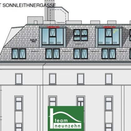 Bewilligter Rohdachboden nähe Matzleinsdorferplatz !  ab 2028  direkte U2 Anbindung !  Provisionsfrei ! - Bild 2