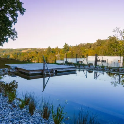 Klosterneuburgs Juwel am Wasser: Doppelhaus mit Badeteich - Modern, luxuriös, Hochwertig und zum sofortigen Einzug bereit! - Bild 3