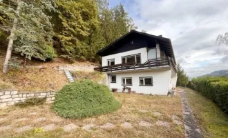 SANIERUNGSBEDÜRFTIGES EINFAMILIENHAUS MIT SCHÖNER AUSSICHT