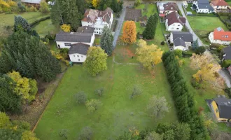 Großes Baulandgrundstück mit Altbestand in Königstetten!