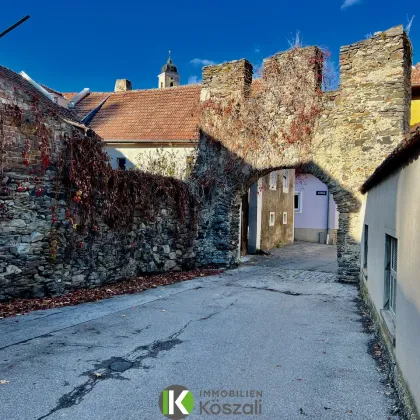 ALTBESTAND SAMT PROJEKT IN DER WACHAU BAUBEWILLIGT! Perfekte Lage im historischen Zentrum Krems Alt Rehberg, Teilbares Grundstück! - Bild 2