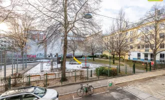 Klein aber Oho! Garconniere mit Parkblick bei der Mariahilfer Straße