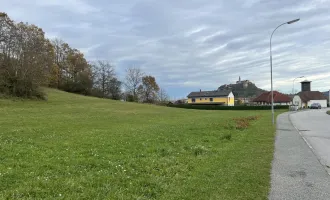 KROTTENDORF bei GS !! Baugrundstück in ruhiger Dorflage mit schönem Burgblick !!