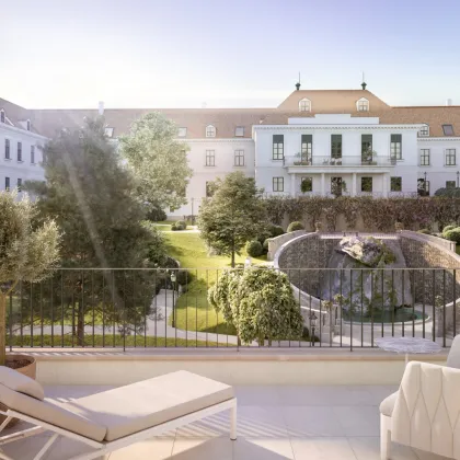 Historisches Wohnen im Schlosspark - Außergewöhnliche Atrium-Wohnung mit Parkblick - Bild 2