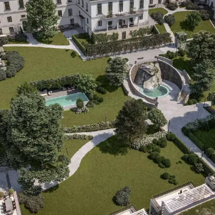 Historisches Wohnen im Schlosspark - Außergewöhnliche Dachgarten-Wohnung mit Parkblick - Bild 3