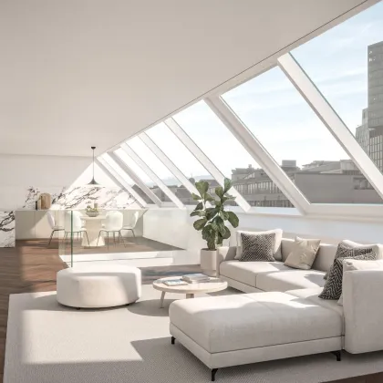 UP IN THE SKY: Weitblick über Wien - Penthouse mit Dachterrasse und Outdoor-Küche - Bild 3