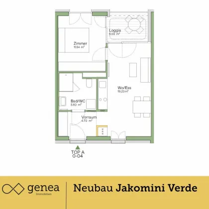 Zeitgemäßes Wohnen erleben: Lifestyle in Jakomini Verde | Provisionsfrei - Bild 2