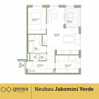 Energieeffizient wohnen: Reinsehen in Ihr Traumzuhause - Jakomini Verde | Provisionsfrei - Bild 2