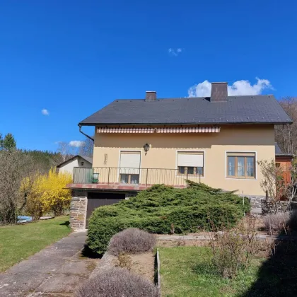 Pferde- und Tierliebhaber aufgepasst! Sehr gepflegtes Ein- bzw. Mehrfamilienhaus in Messern im schönen Waldviertel mit großem Grundstück für Tierhaltung geeignet (ca. 5.024 m²), wunderschöner Fernsicht und in Ortsrandlage! - Bild 3