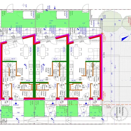 NEU! ++ NEUER KAUFPREIS ++ Exklusive Reihenhäuser mit Fußbodenheizung & -kühlung ++ 2 PKW-Stellplätze je Haus ++ Garten/Terrasse ++ Ziegelmassivbauweise ++ Schlüsselfertig ++ Fischamend - Bild 2