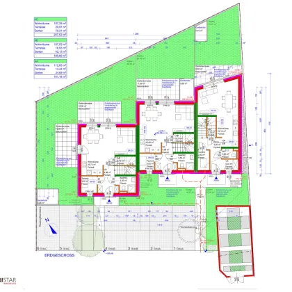 NEU! ++ NEUER KAUFPREIS ++ Exklusive Reihenhäuser mit Fußbodenheizung & -kühlung ++ 2 PKW-Stellplätze je Haus ++ Garten/Terrasse ++ Ziegelmassivbauweise ++ Schlüsselfertig ++ Fischamend - Bild 2