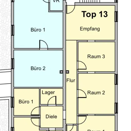 sanierte Büro- & Praxisfläche mit ca. 84m² I individuell nutzbar - St. Pölten/Zentrum I beste Lage Nähe Universitätsklinikum & Hauptbahnhof - Bild 2