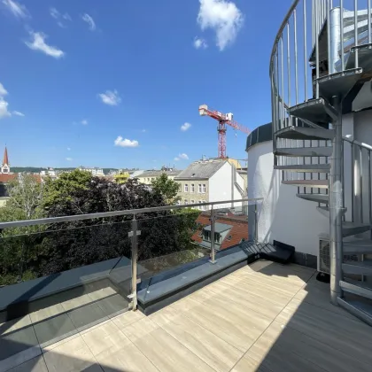 Charming 16 - Leben im hippen Ottakring! Befristet vermietet: Klimatisiertes Smart - Home -Dachgeschoss - Apartment mit 2 Terrassen! - Bild 2