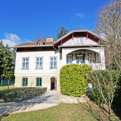 Charmante Jahrhundertwende-Villa auf Südhang im Pressbaumer Zentrum - TEILSANIERT! - Bild 3