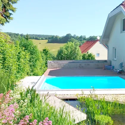 Exklusives 280 m² Haus mit Fernblick ++ Doppelgarage ++ Pool ++ PV-Anlage ++ nur 8 Min. von Wien - Bild 3