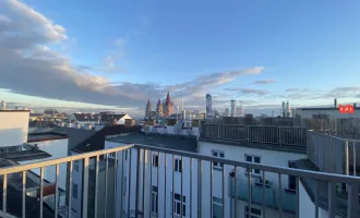 Einzigartige Gewerbeimmobilie mit atemberaubender Dachterrasse in einem historischen Ambiente.