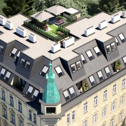 #SQ - EXKLUSIVER ROHDACHBODEN DIREKT AN DER SIMMERINGER HAUPTSTRASSE - CA. 680 M² ERZIELBARER WOHNNUTZFLÄCHE - Bild 2