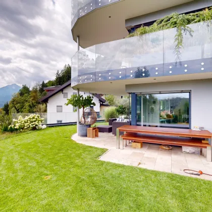 EXQUISITE GARTEN-MAISONETTE MT PANORAMAAUSSICHT UND STADTBLICK! Unvergleichlicher Komfort! 360° Video-Rundgang! - Bild 3