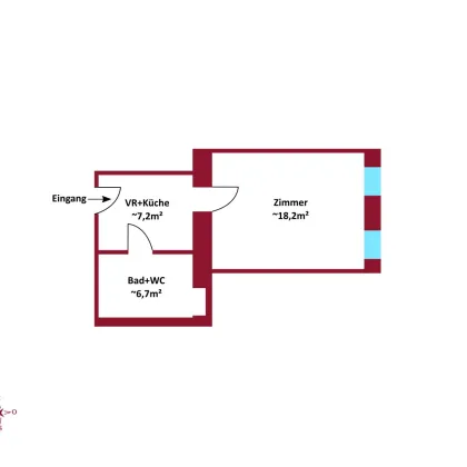 U1 in 5 Minuten erreichbar - Kurzzeitvermietung möglich - Lift im Haus - Zusammenlegung von Wohnungen möglich - Dachgeschoß Ausblick - Bild 3