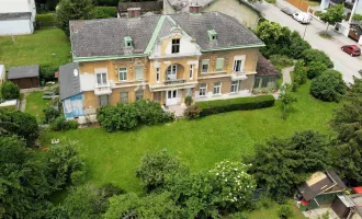 Absolute Rarität! Verträumte Jahrhundertwendevilla mit parkähnlichem Garten (Eigengrund 1.606 m²!)