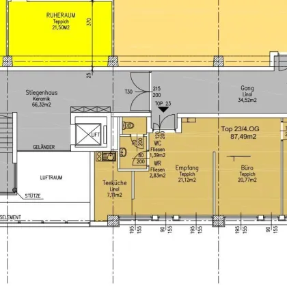 Effizient und zentral gelegen - Kleinbüro im IZ-NÖ Süd - 4. OG - Bild 2