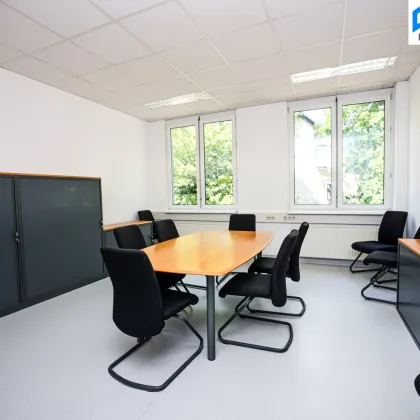 +BÜRO-Einheiten ab 24 m² anmietbar+ ab € 8,50 netto plus BK, Gesamt 545m² möglich +derzeit 10 Räume auch noch auf zusätzliche Räume aufteilbar +Teeküche+ Toiletten +optionale PKW Stellplätze+ optionaler Keller+IC+ - Bild 2