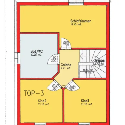 Naarn bei Perg / modern-attraktiv-leistbar / - Doppelhaushälfte 120 m² mit Terrasse - Bild 3