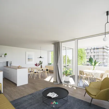 Moderne Stadtwohnung in Graz - 48,80m² , 2.Stock - Erstbezug mit Balkon und hochwertiger Ausstattung um 230.997 € - Bild 2