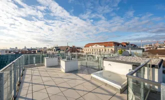 Für Design-Poeten: exklusives Penthouse mit XL-Dachterrasse & erstklassiger Architektur