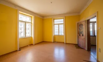 ++NEU++ Sanierungsbedürftige 3-Zimmer Altbau-Wohnung mit großes Umbaupotenziall!