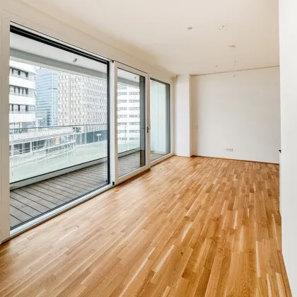 Neubauwohnung mit perfektem Grundriss und großem Balkon - Nähe Donaupark - Bild 3