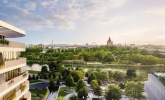 Neubau - Pärchenwohnung mit Blick zur Innenstadt - Nähe U1 Station Donau