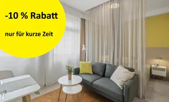 *-10 % Rabatt - nur für kurze Zeit * ALL-INCLUSIVE-LIVING * im HANS-Y - Pauschalmiete (inkl. Strom, Heizung, Internet, Pool, Gym, Spa & vieles mehr) + flexible Laufzeiten!