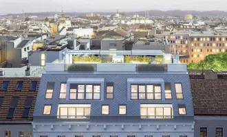 Neue Innenhof Dachterrassenwohnung | 30m² Freiflächen | 2 Minuten zur Mariahilferstr. | 2 Minuten zur U6 und U3